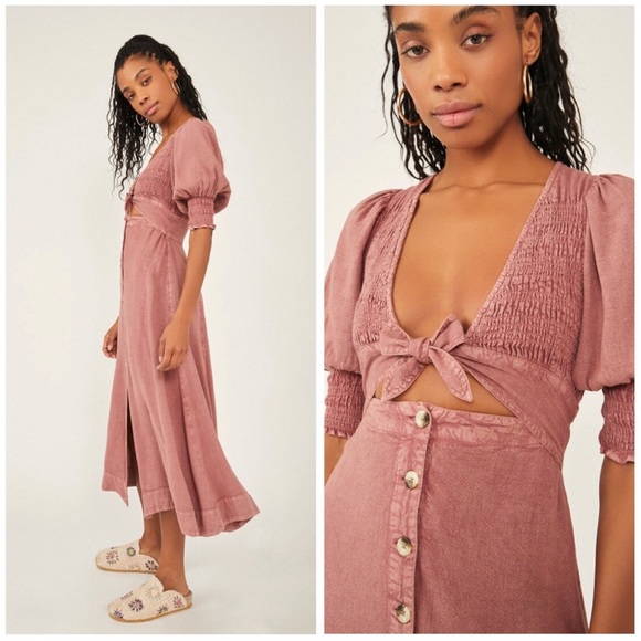 Free People Dresses & Skirts - Free People String Of Hearts Maxi Dress